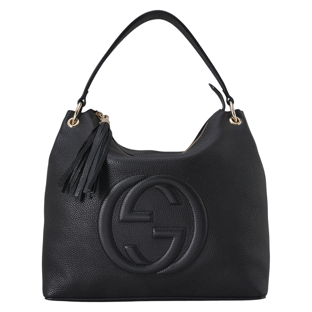GUCCI(USED)구찌 536194 소호테슬 호보백 블랙
