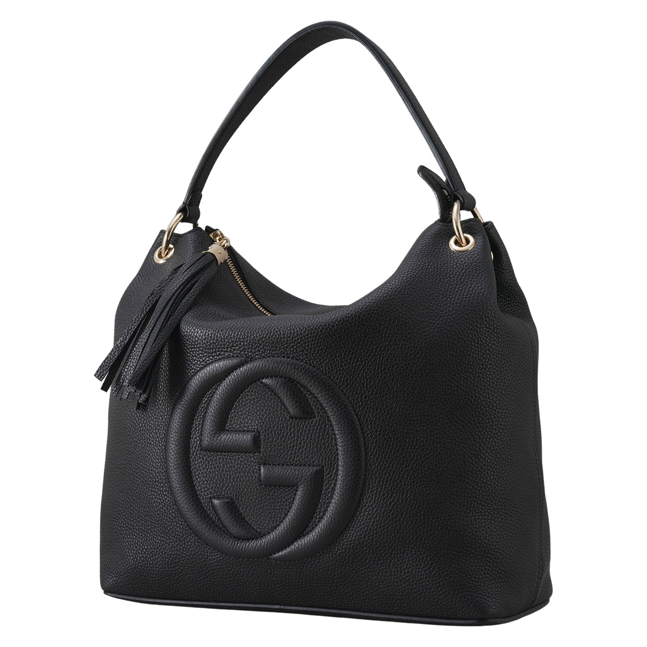 GUCCI(USED)구찌 536194 소호테슬 호보백 블랙
