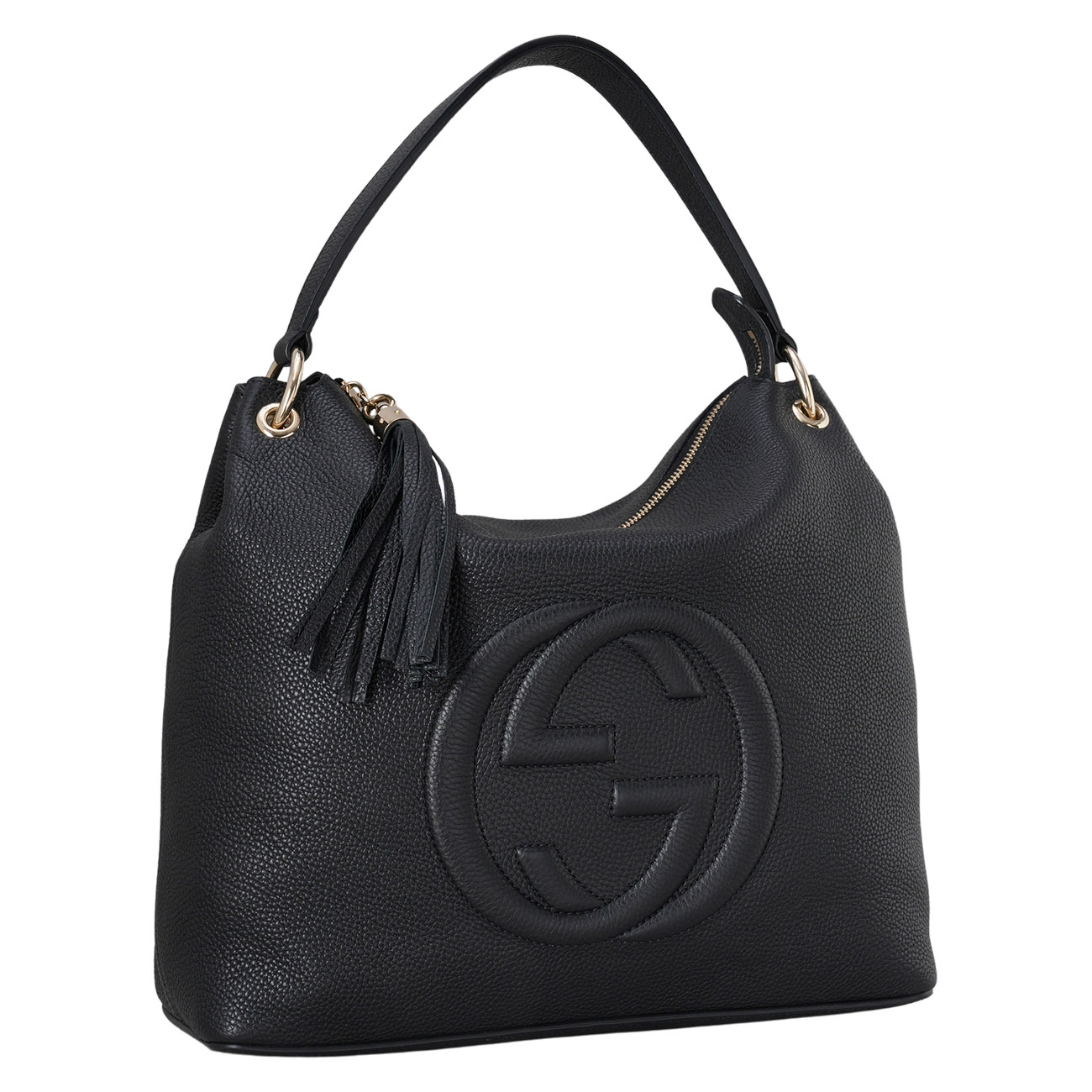 GUCCI(USED)구찌 536194 소호테슬 호보백 블랙