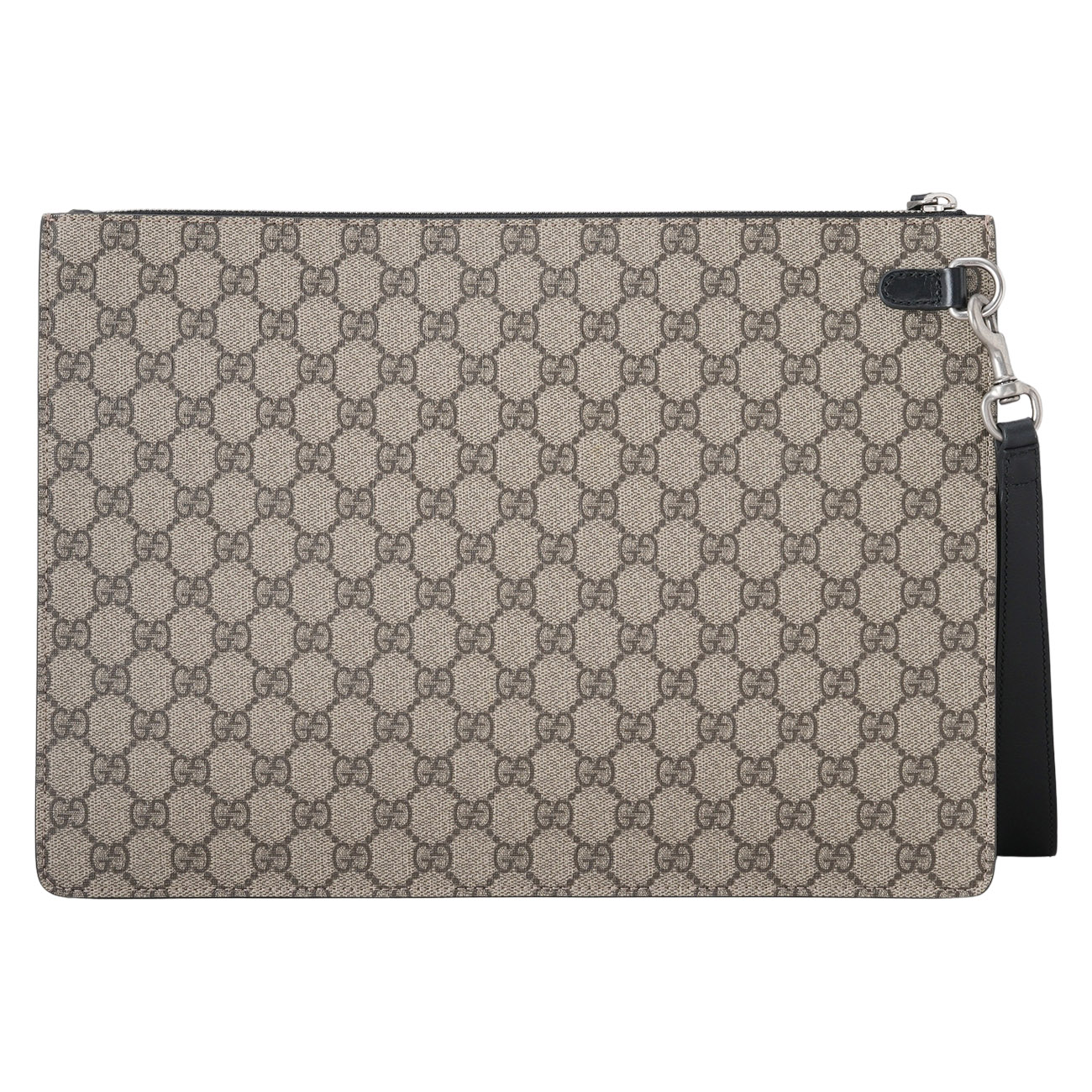 GUCCI(USED)구찌 433665 GG 수프림 삼선 스트랩 클러치