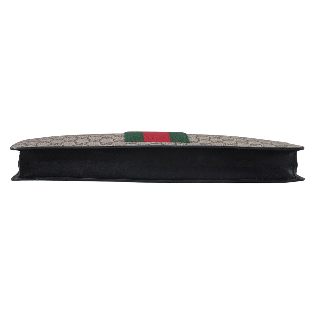 GUCCI(USED)구찌 433665 GG 수프림 삼선 스트랩 클러치