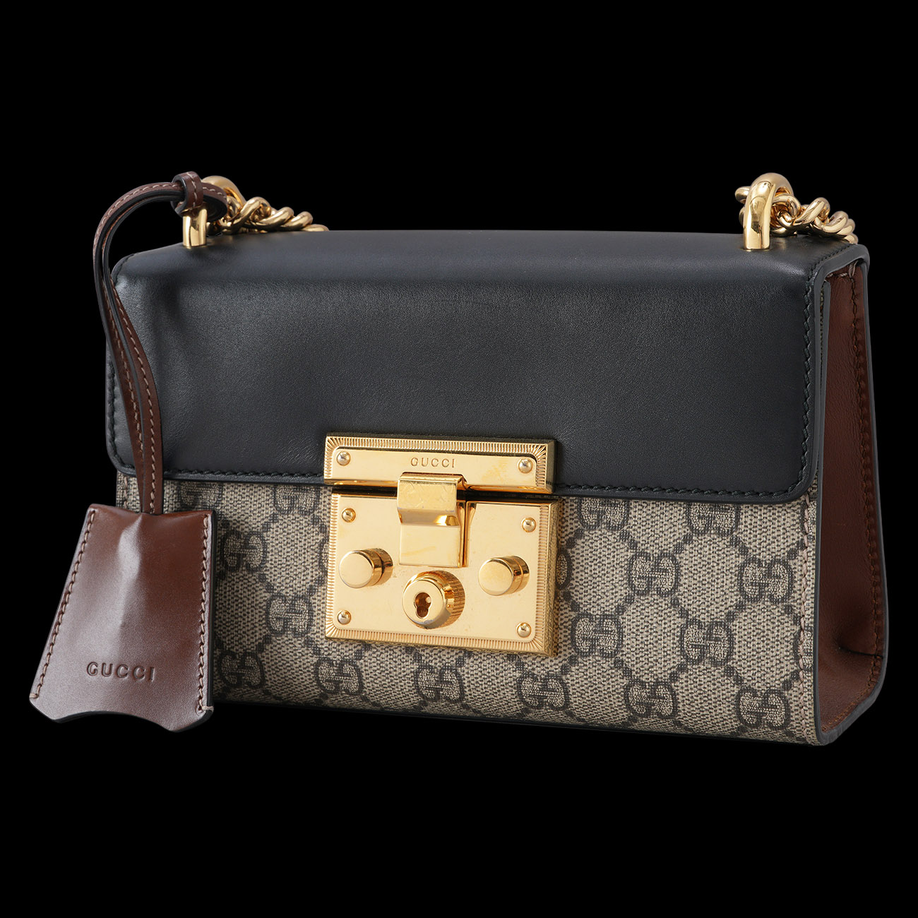 GUCCI(USED)구찌 409487 패들락 체인 숄더백