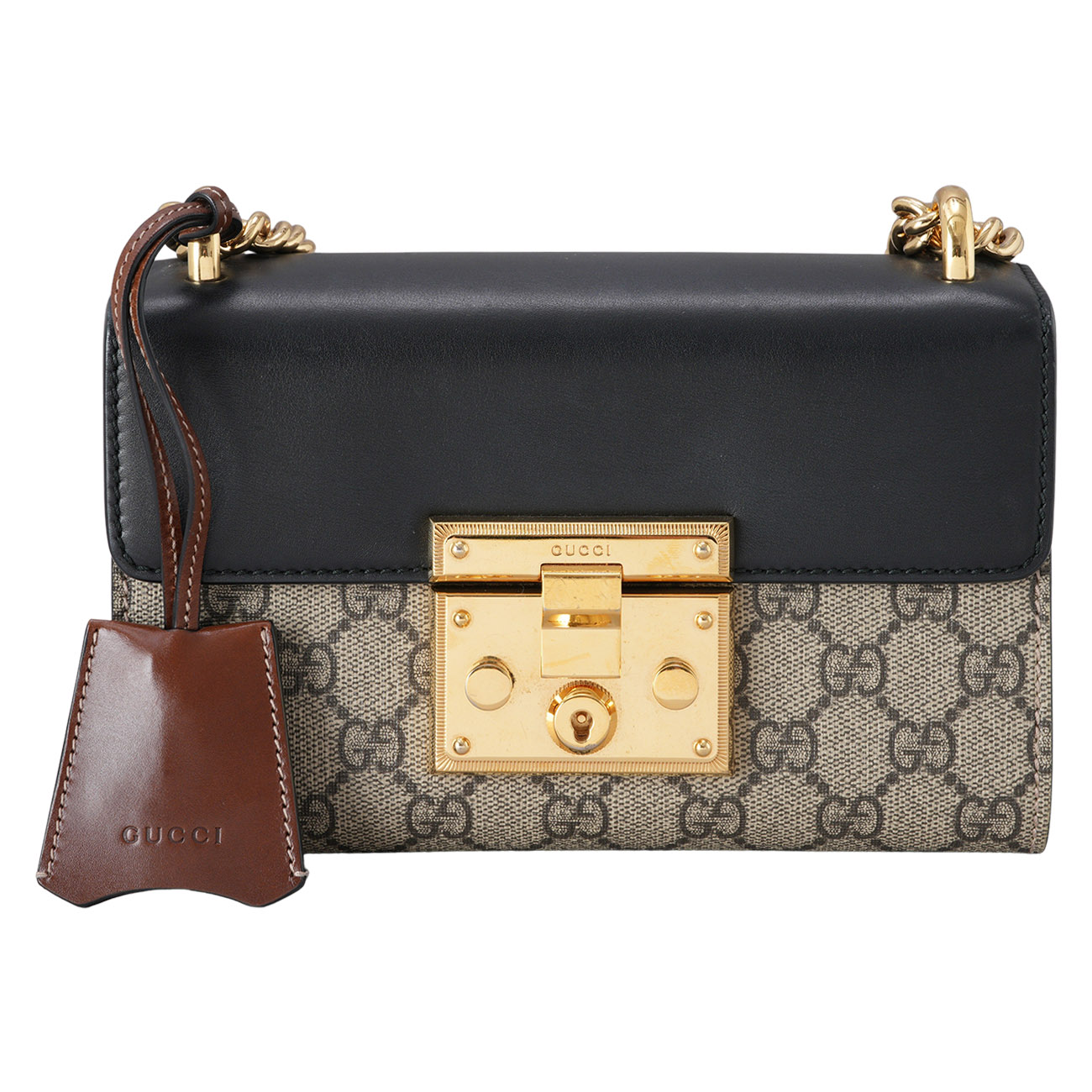 GUCCI(USED)구찌 409487 패들락 체인 숄더백