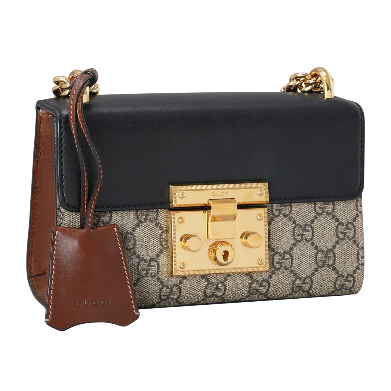 GUCCI(USED)구찌 409487 패들락 체인 숄더백