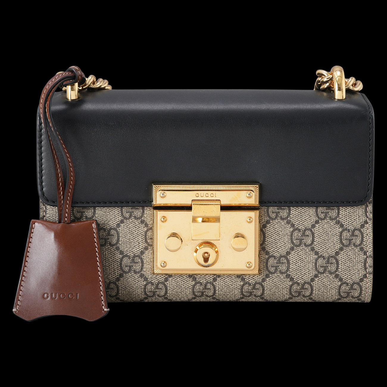 GUCCI(USED)구찌 409487 패들락 체인 숄더백