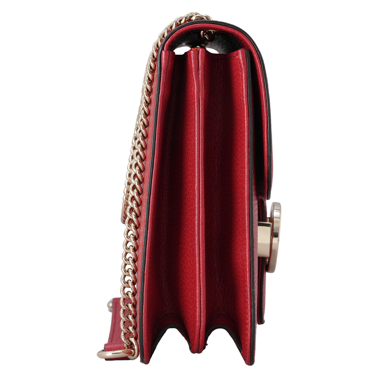 GUCCI(USED)구찌 510303 인터로킹 GG 체인 숄더백