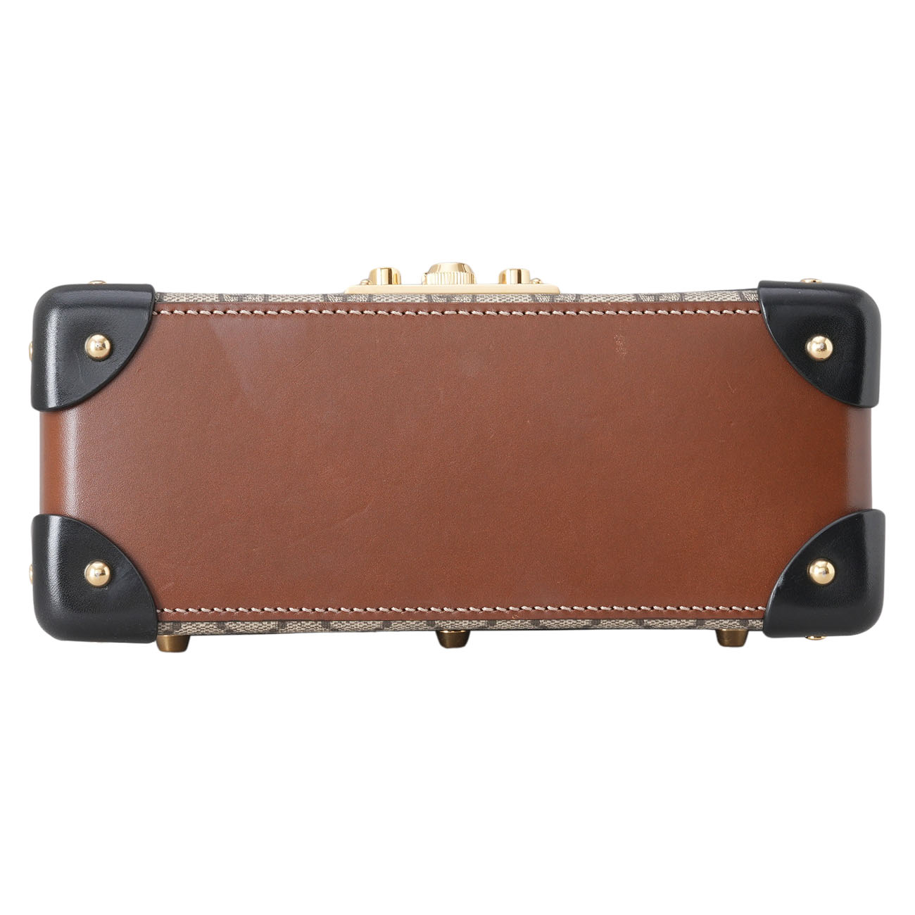 GUCCI(USED)구찌 603221 패드락 뱀부 탑핸들 숄더백