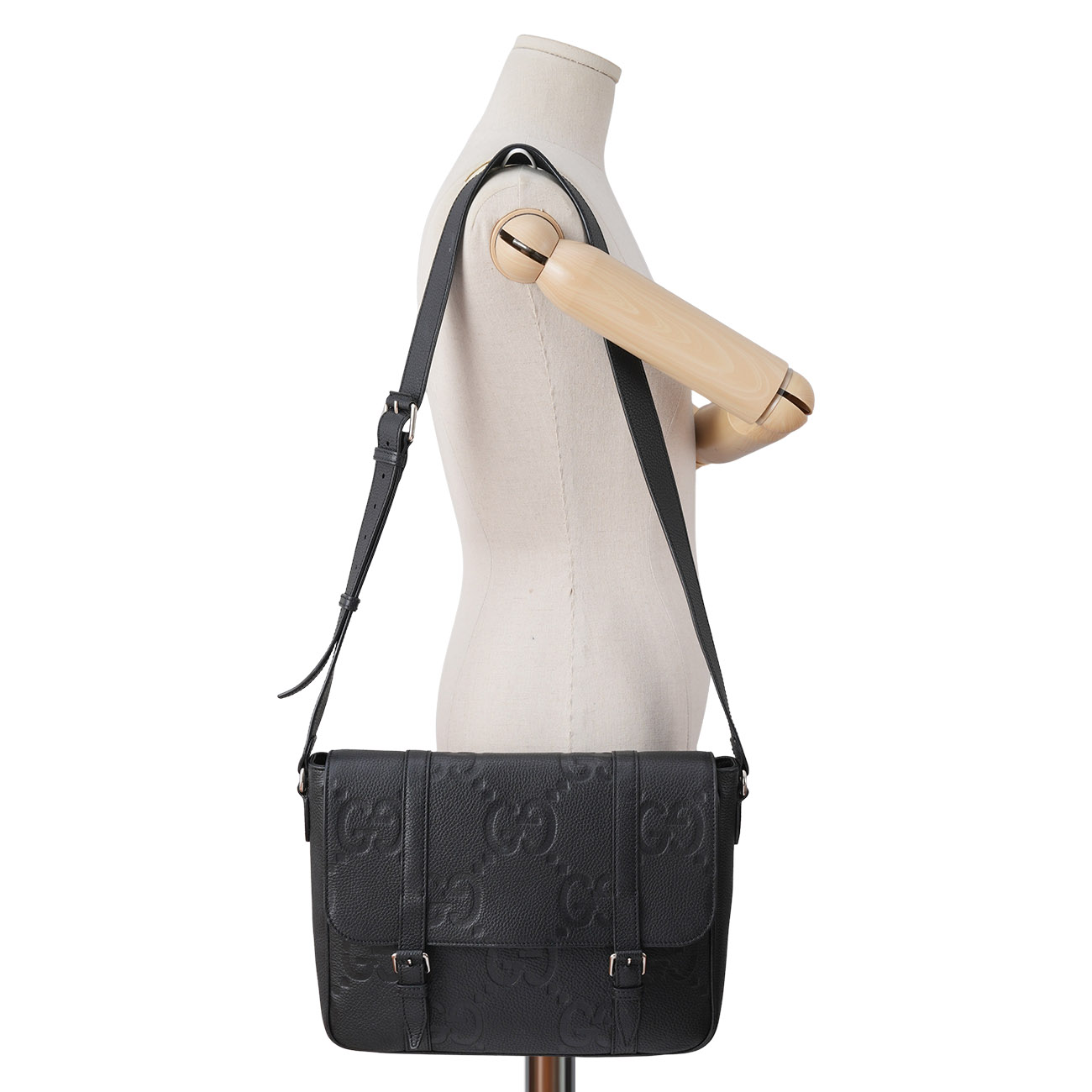 GUCCI(USED)구찌 760234 GG 점보 메신저백