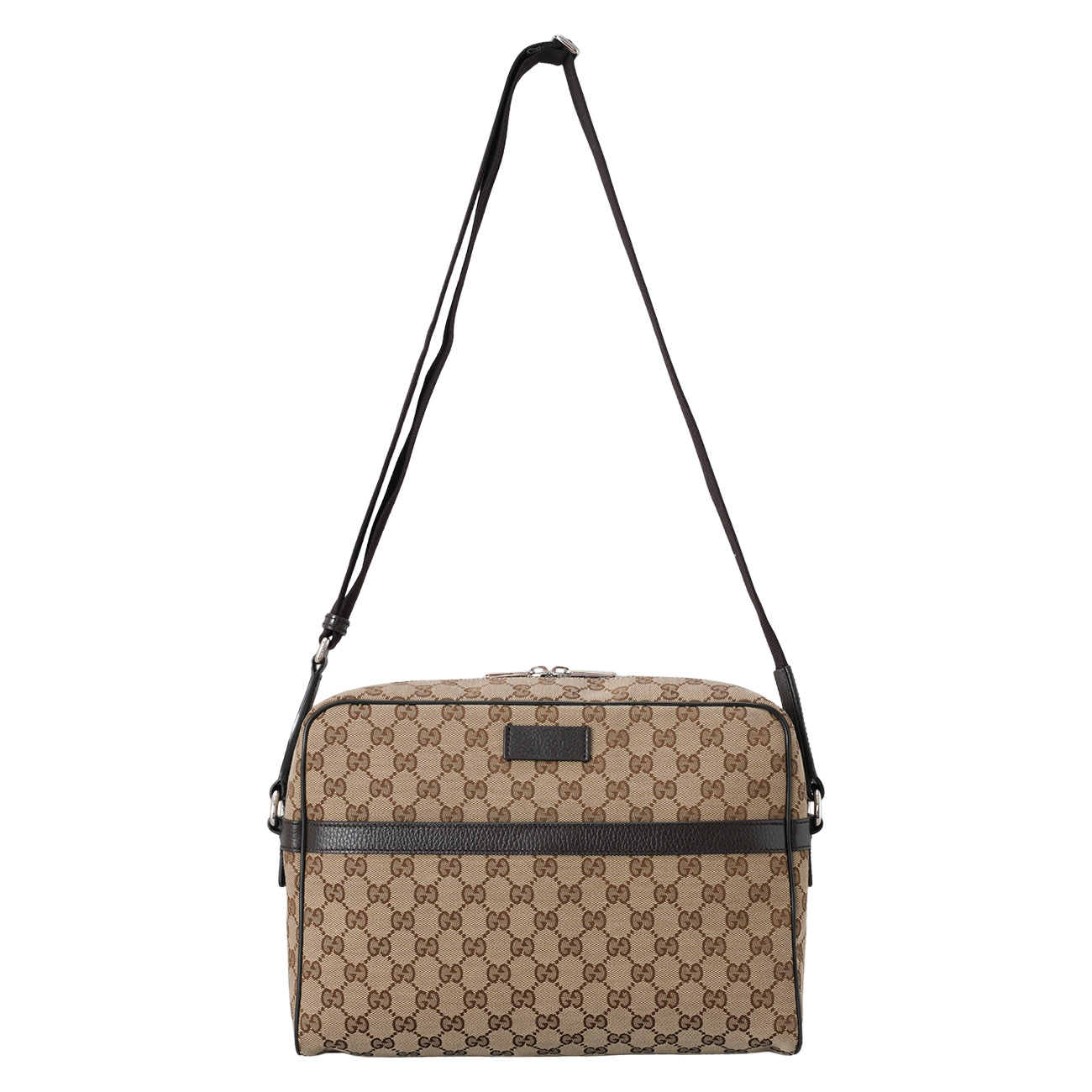 GUCCI(USED)구찌 449173 GG 수프림 캔버스 크로스백