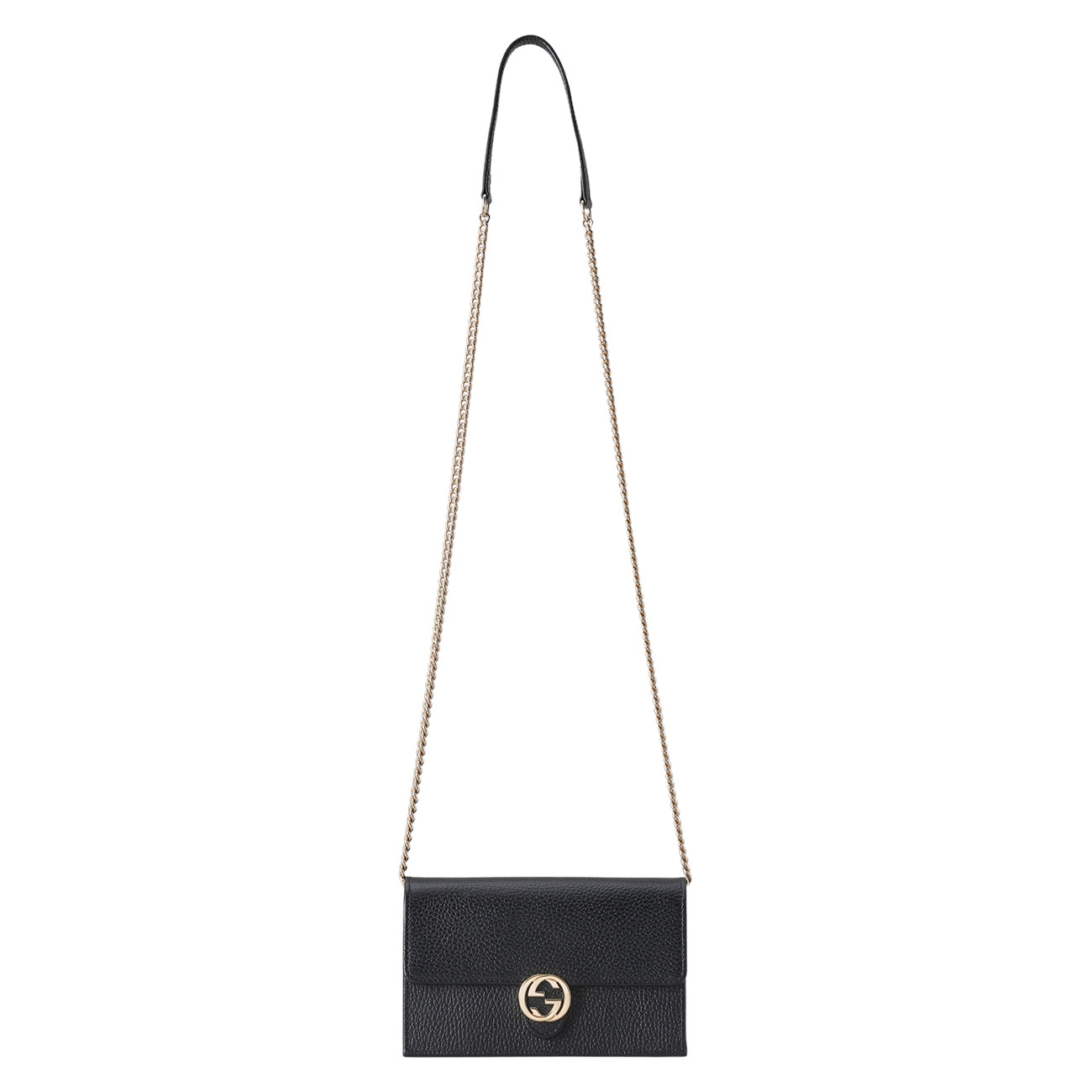 GUCCI(USED)구찌 615523 인터로킹 체인 숄더백