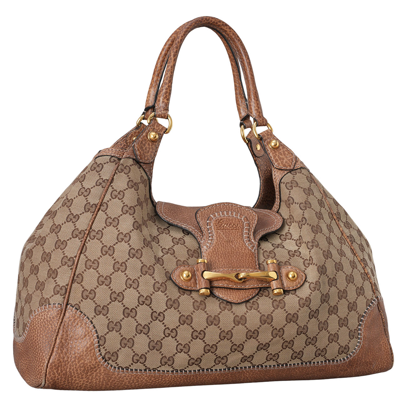 GUCCI(USED)구찌 223958 뉴펠햄 펠로 홀스빗 호보 숄더백