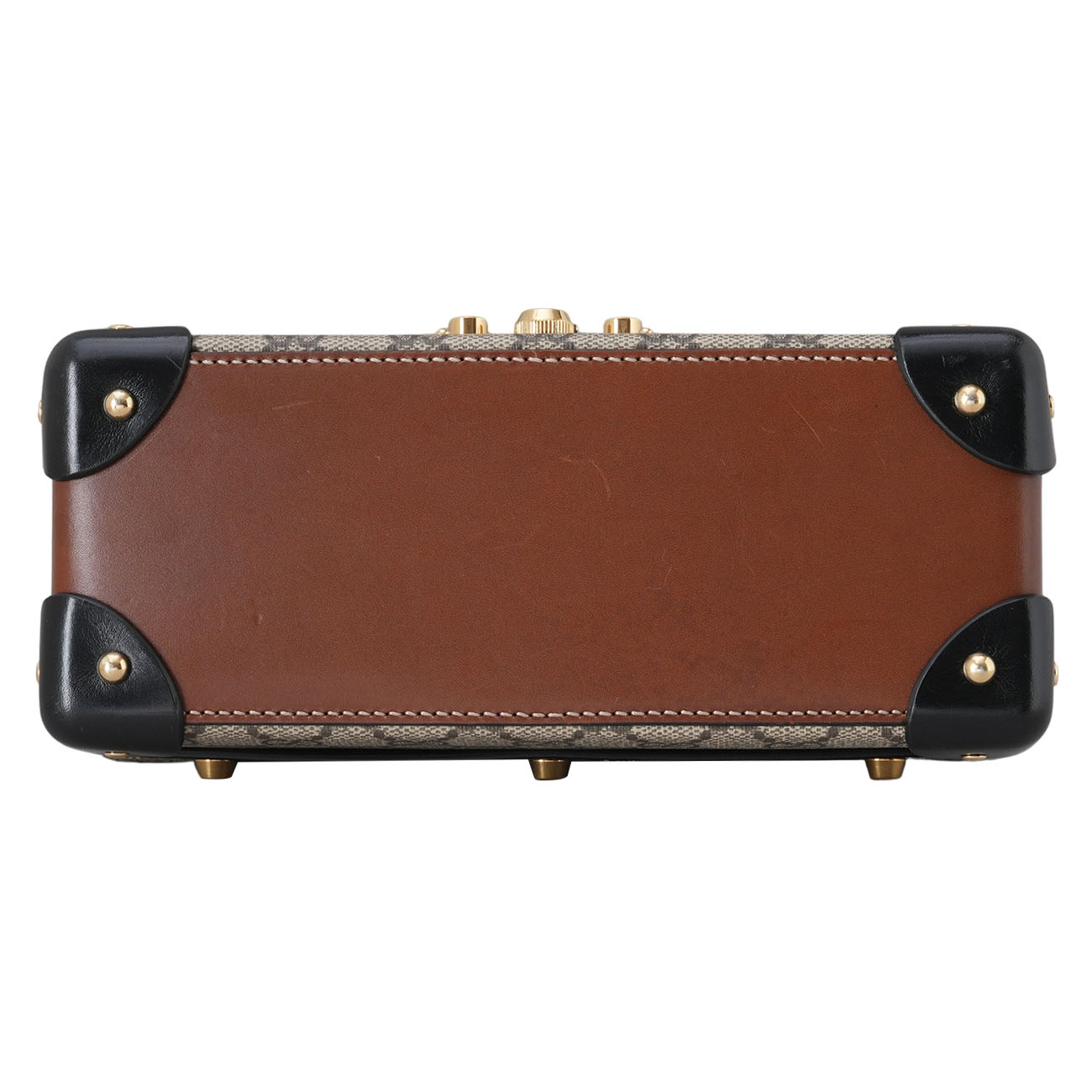 GUCCI(USED)구찌 603221 패드락 뱀부 탑핸들 숄더백
