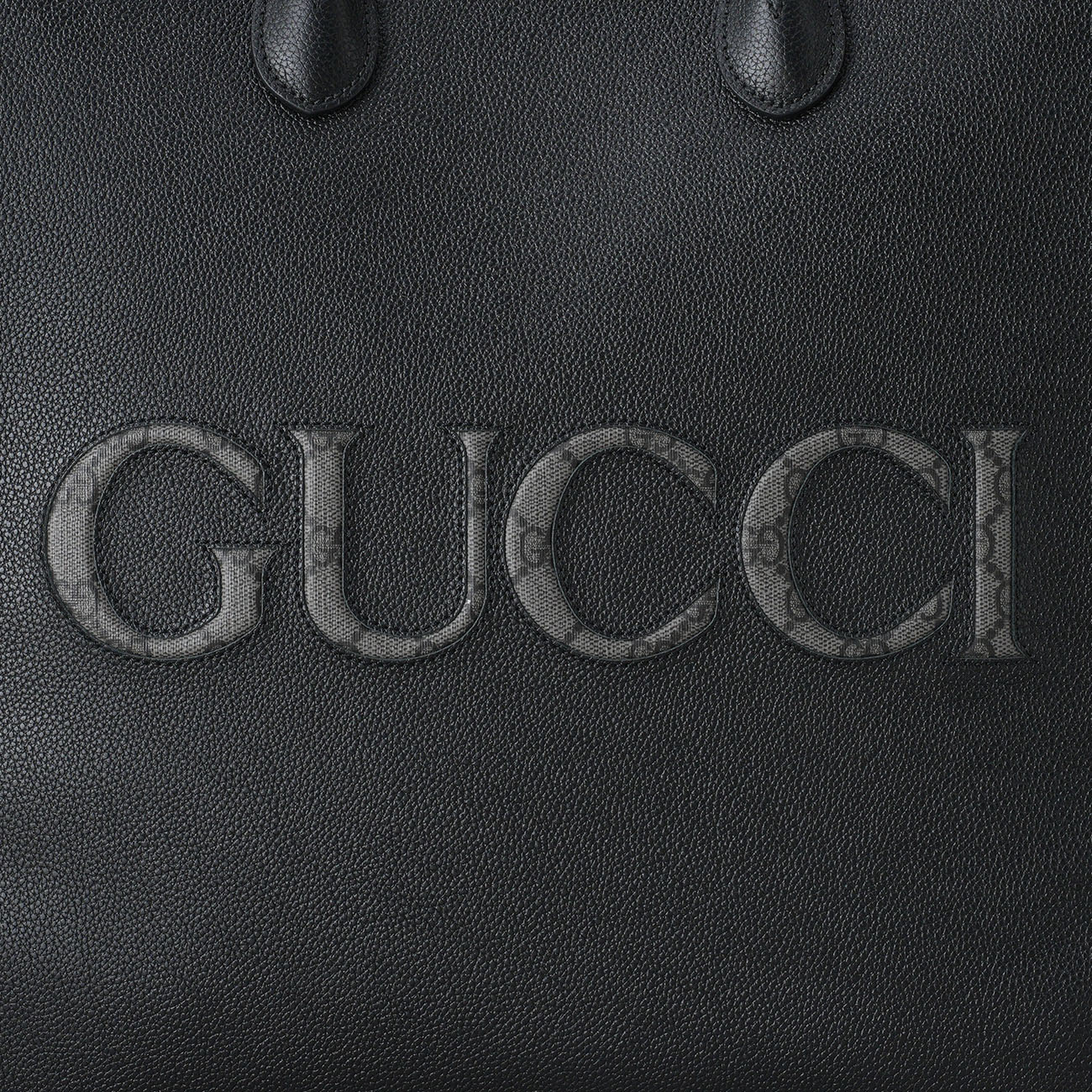 GUCCI(USED)구찌 770975 로고 레더 토트백