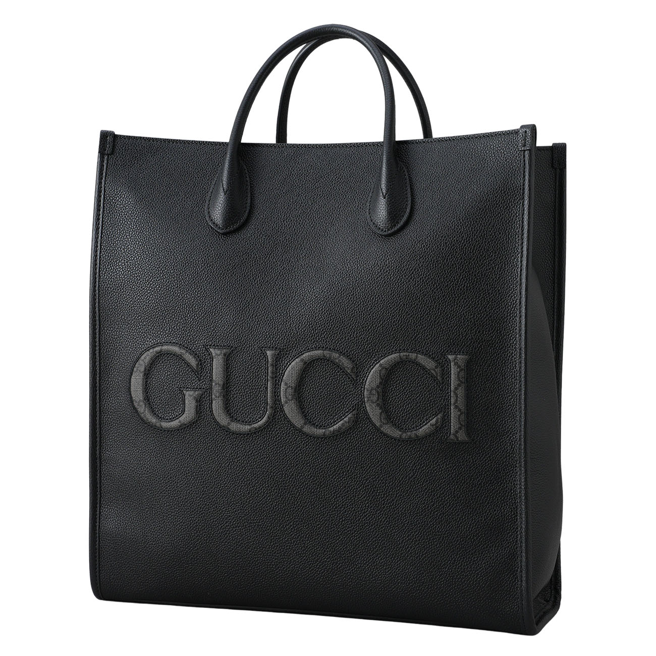 GUCCI(USED)구찌 770975 로고 레더 토트백