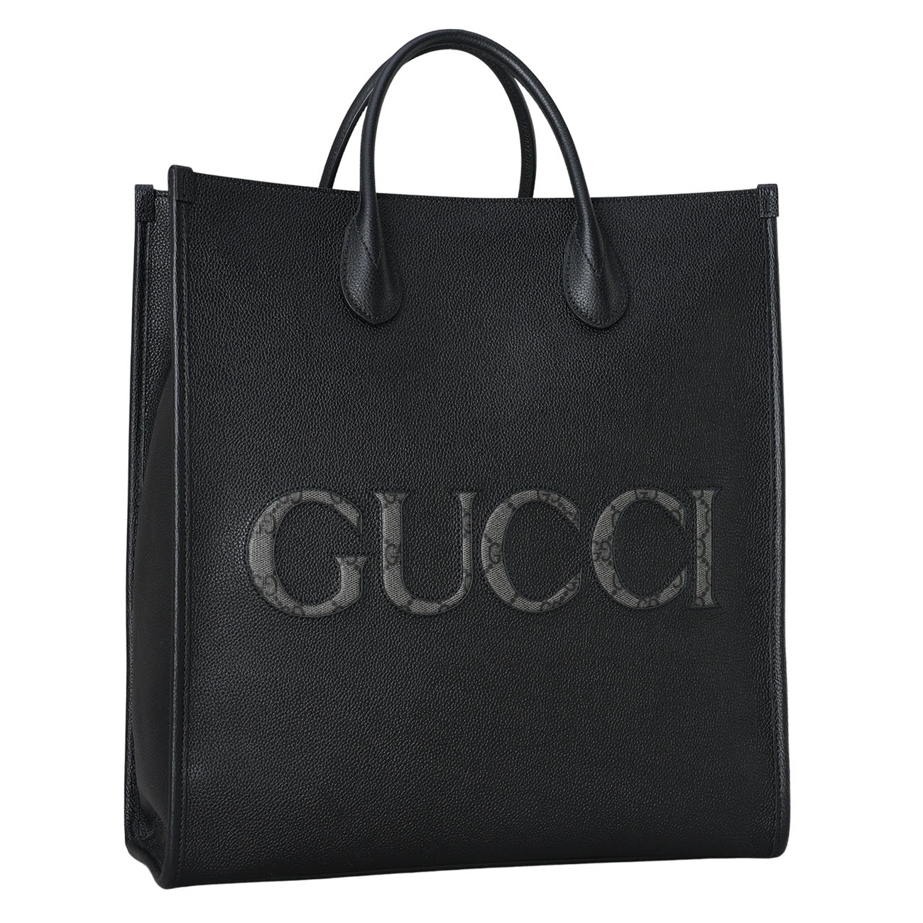 GUCCI(USED)구찌 770975 로고 레더 토트백
