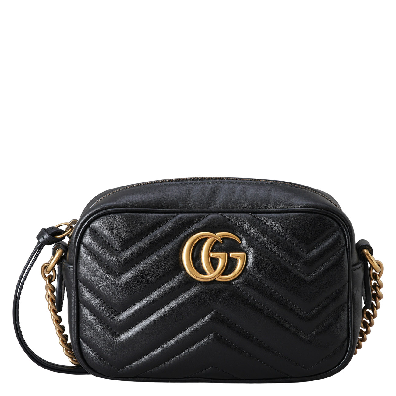 GUCCI(USED)구찌 448065 마몽 마틀라세 미니 크로스백