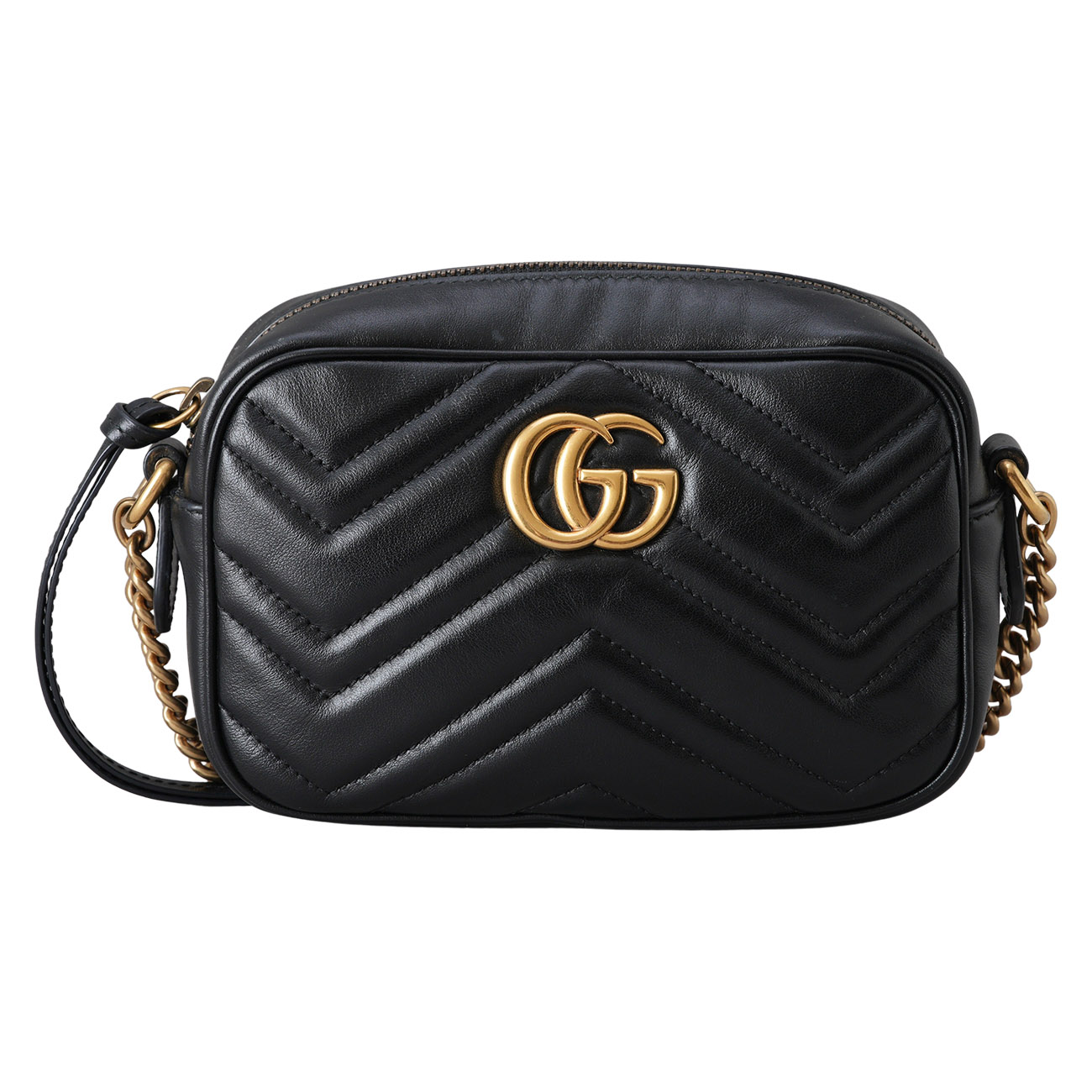 GUCCI(USED)구찌 448065 마몽 마틀라세 미니 크로스백