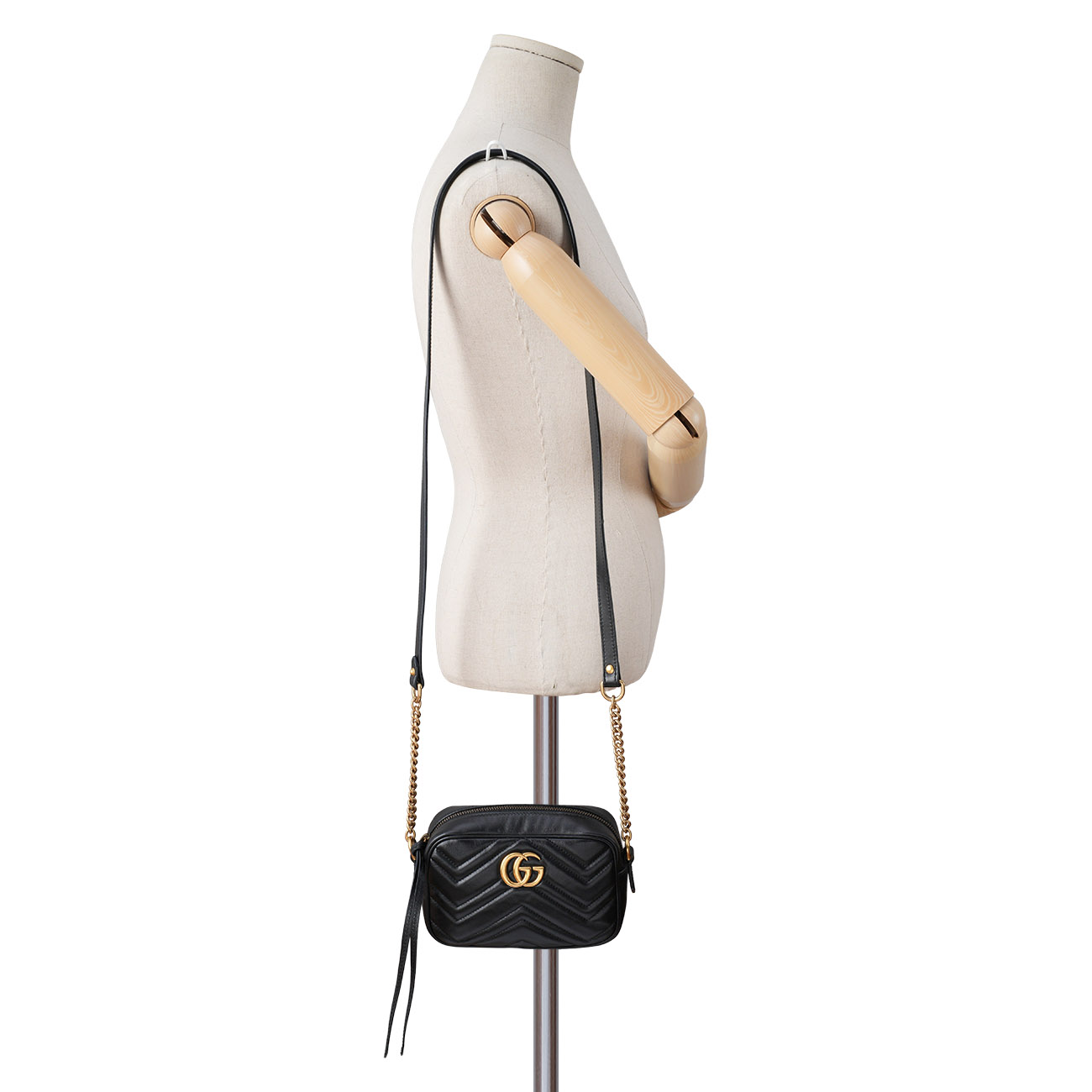 GUCCI(USED)구찌 448065 마몽 마틀라세 미니 크로스백