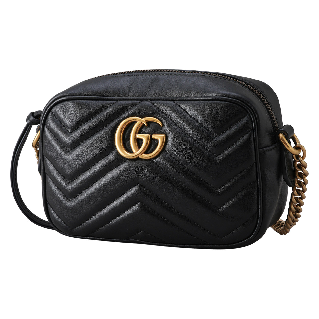 GUCCI(USED)구찌 448065 마몽 마틀라세 미니 크로스백