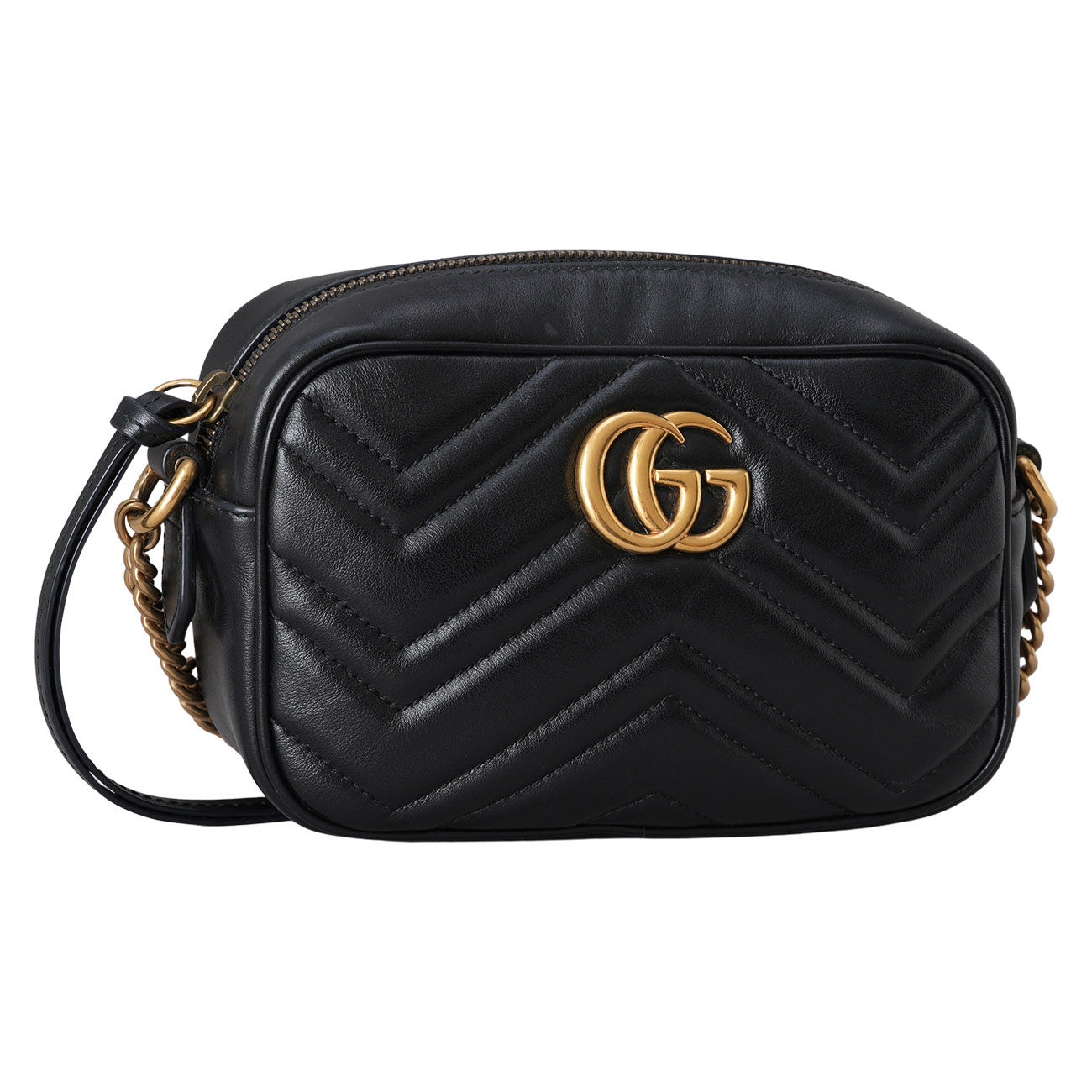 GUCCI(USED)구찌 448065 마몽 마틀라세 미니 크로스백