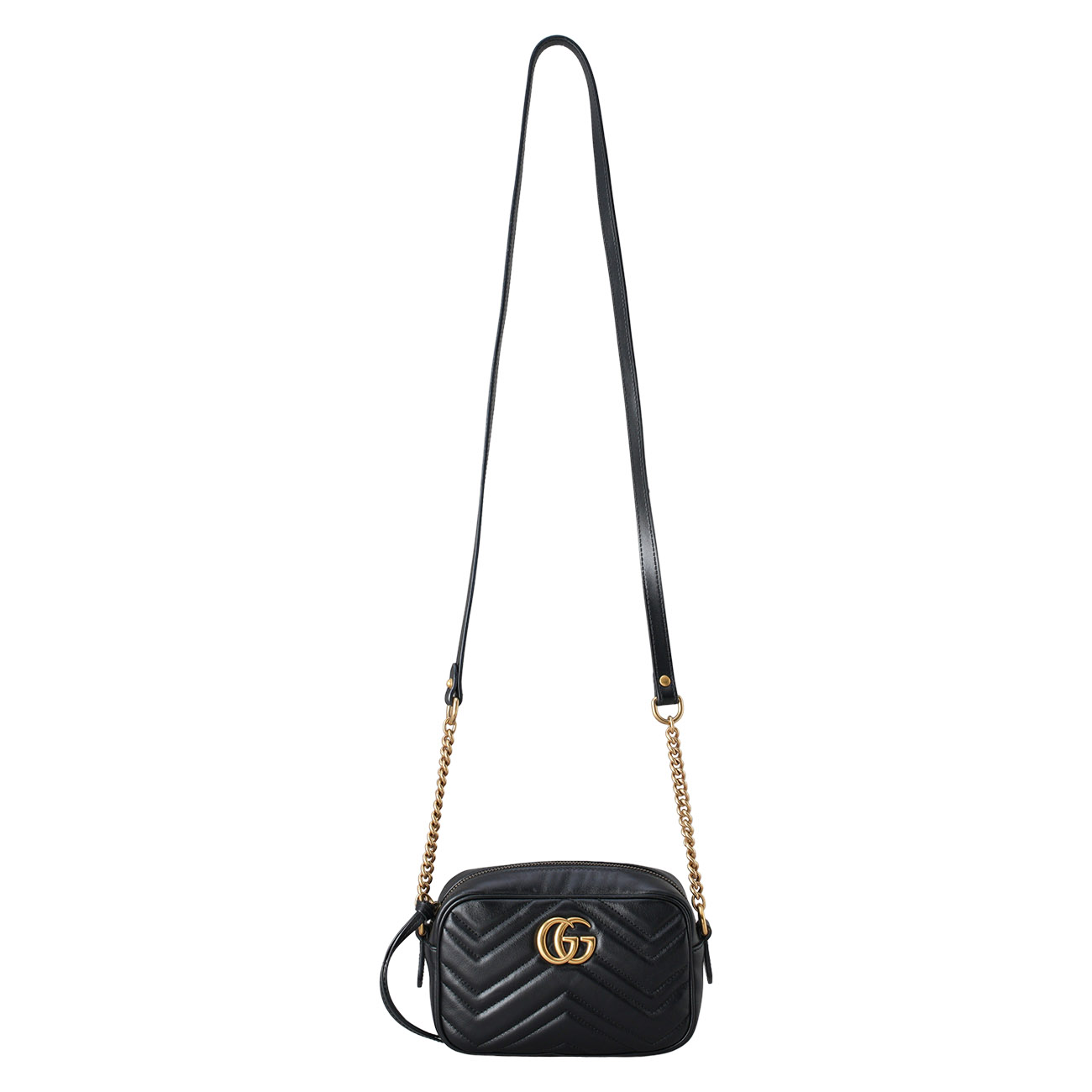 GUCCI(USED)구찌 448065 마몽 마틀라세 미니 크로스백