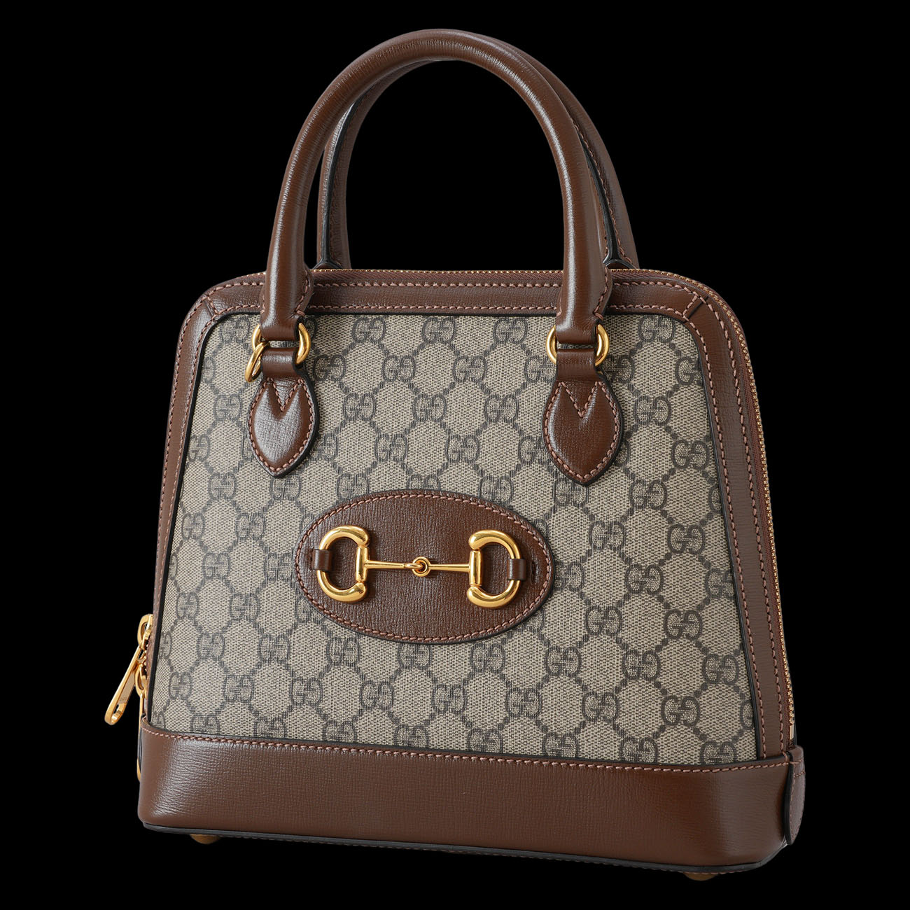 GUCCI(USED)구찌 621220 홀스빗 1955 탑핸들 숄더백 브라운