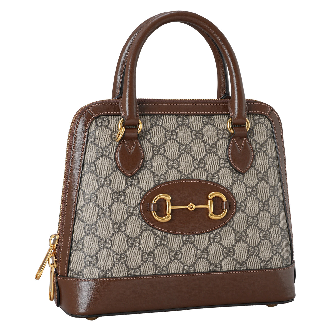 GUCCI(USED)구찌 621220 홀스빗 1955 탑핸들 숄더백 브라운