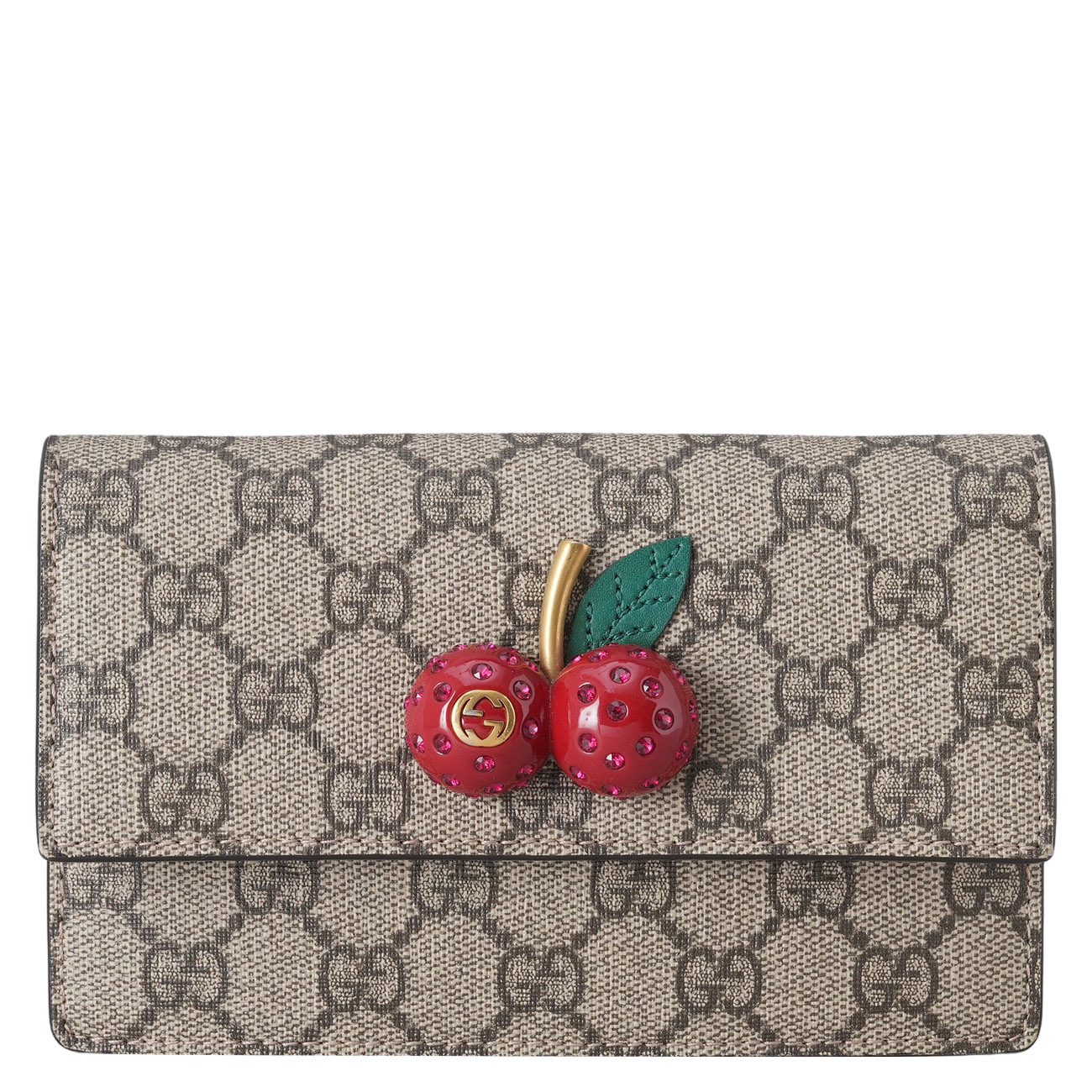 GUCCI(USED)구찌 481291 GG수프림 체리 미니 체인백
