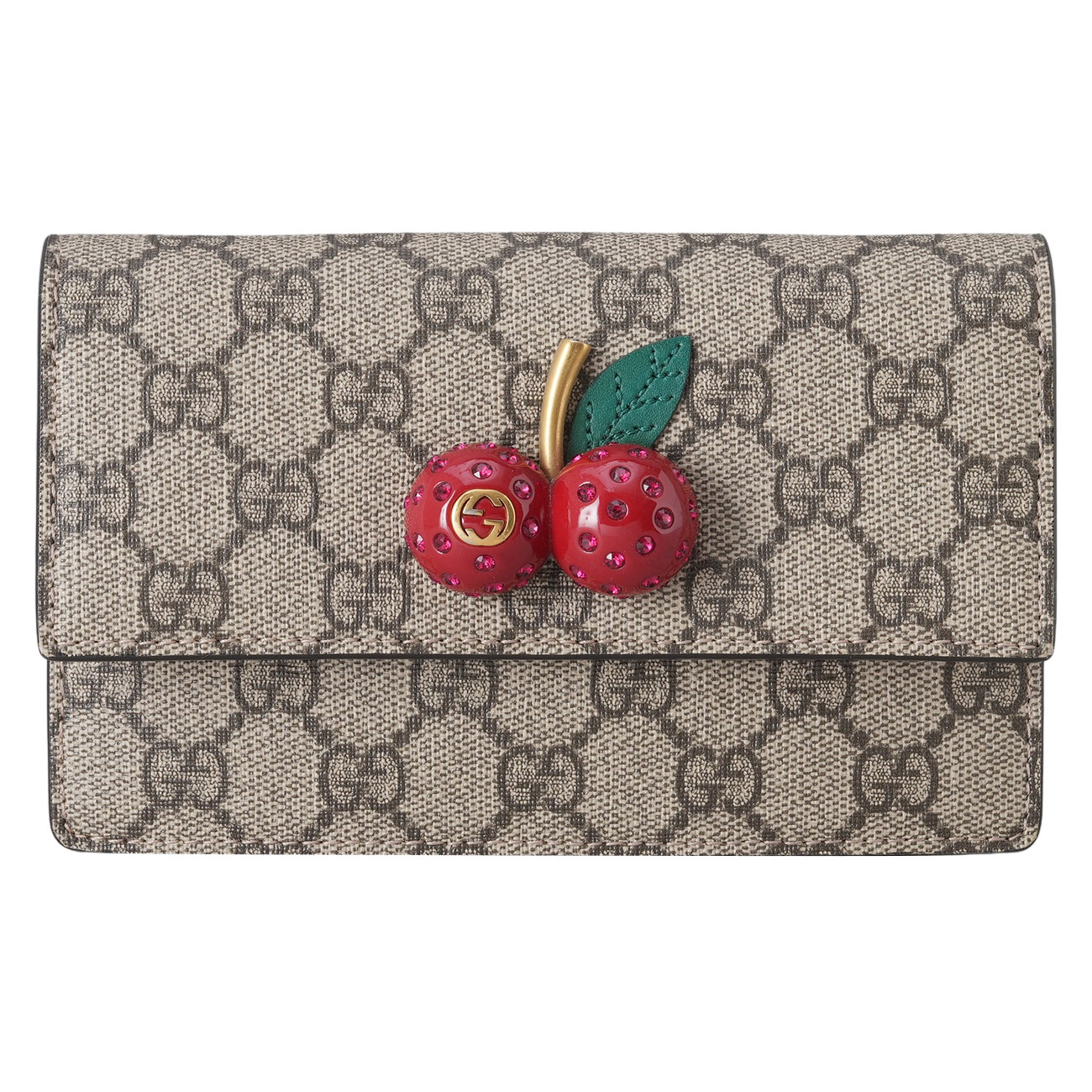 GUCCI(USED)구찌 481291 GG수프림 체리 미니 체인백