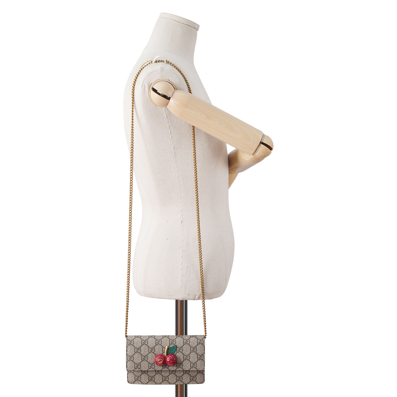 GUCCI(USED)구찌 481291 GG수프림 체리 미니 체인백