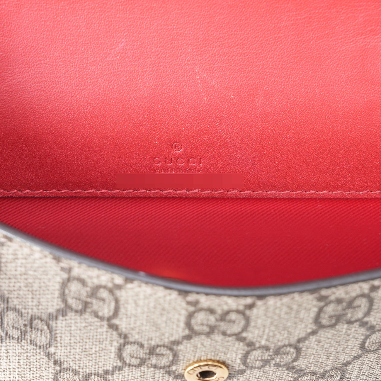 GUCCI(USED)구찌 481291 GG수프림 체리 미니 체인백