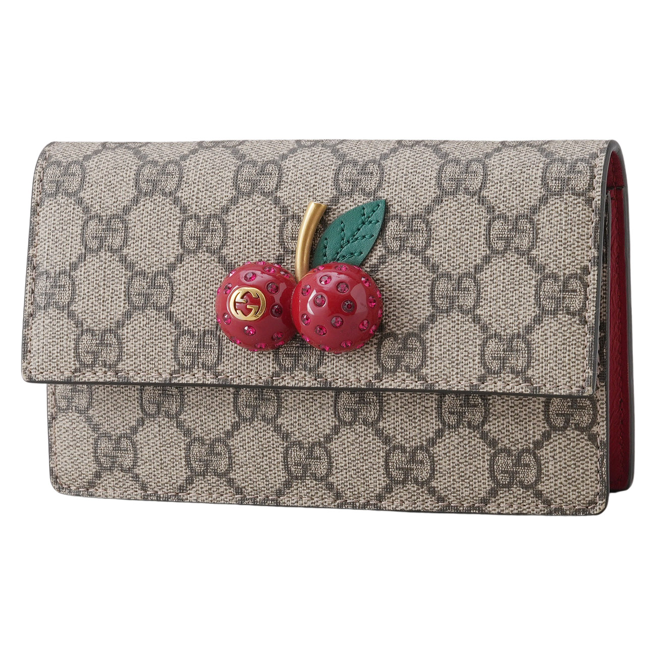 GUCCI(USED)구찌 481291 GG수프림 체리 미니 체인백