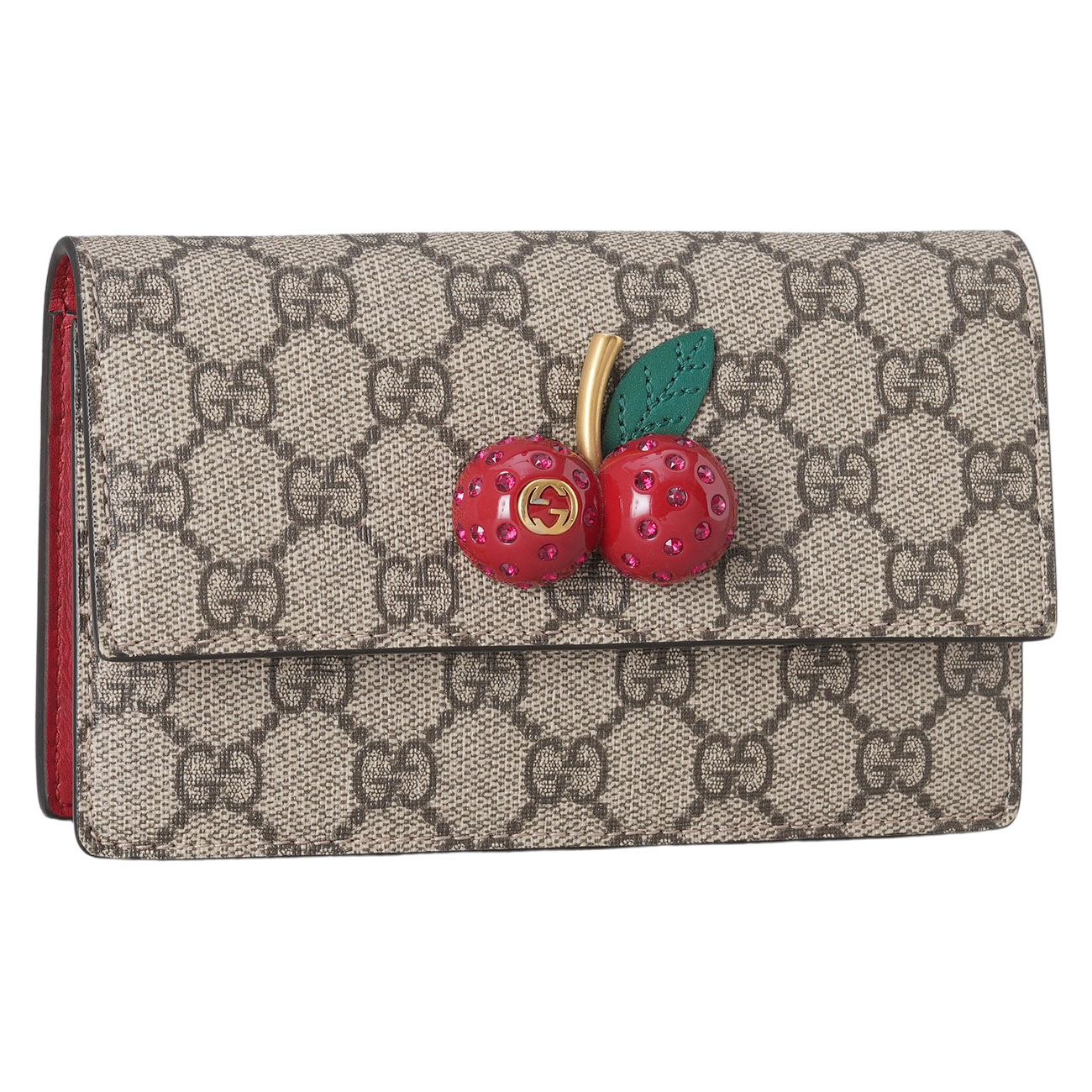 GUCCI(USED)구찌 481291 GG수프림 체리 미니 체인백