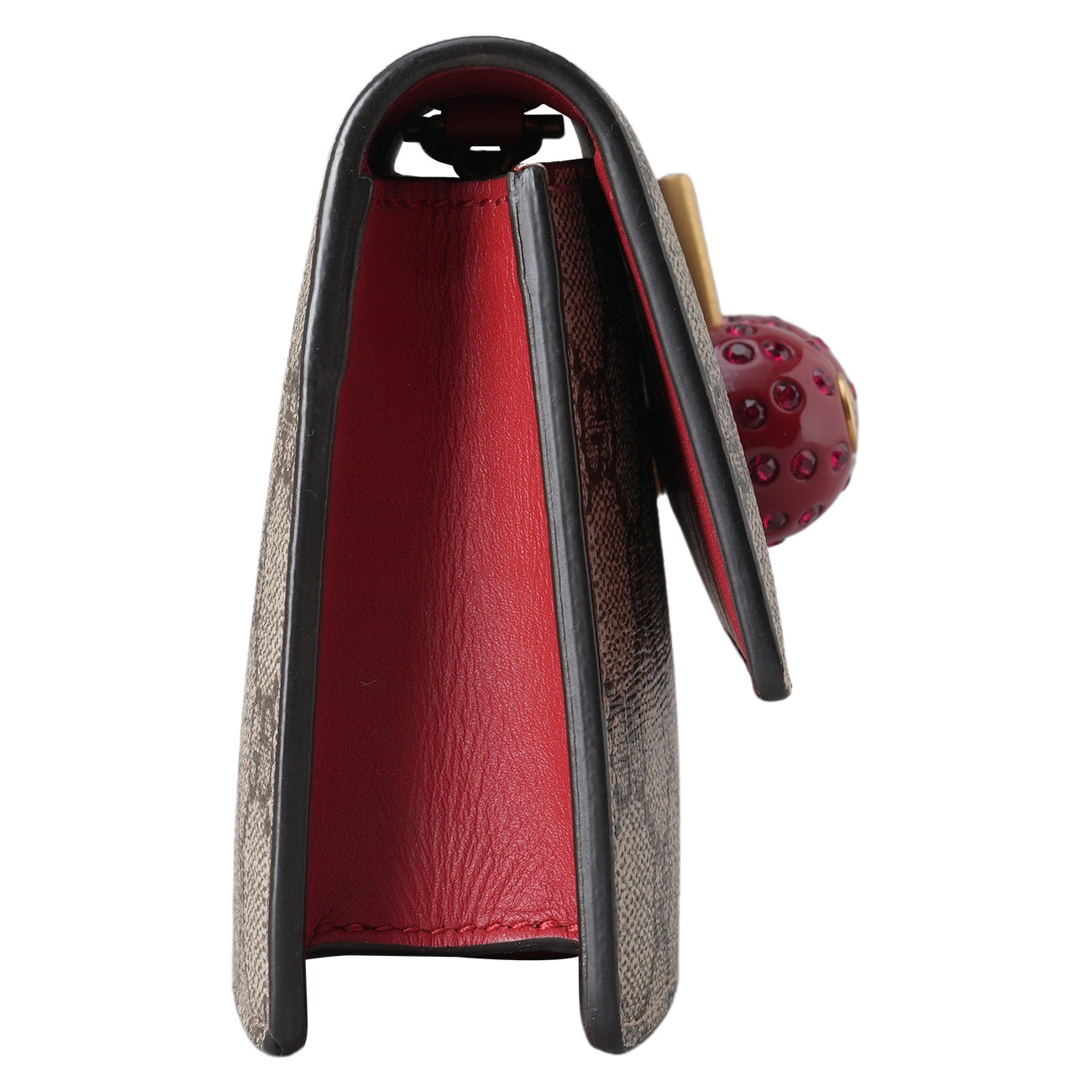 GUCCI(USED)구찌 481291 GG수프림 체리 미니 체인백