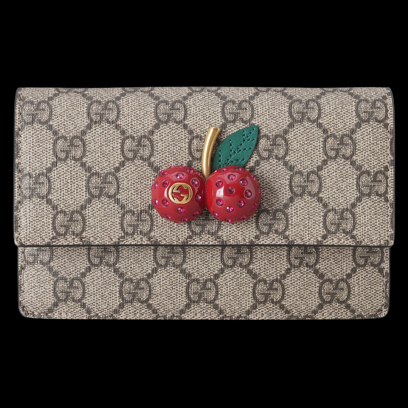 GUCCI(USED)구찌 481291 GG수프림 체리 미니 체인백