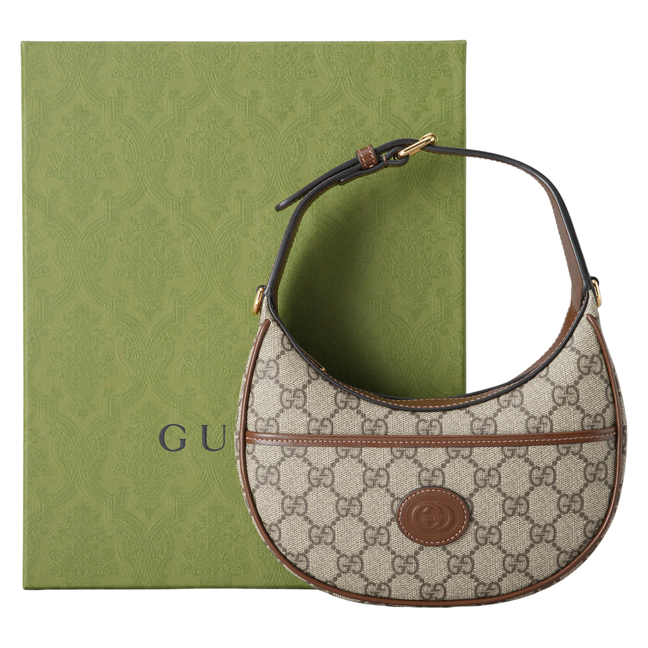 GUCCI(USED)구찌 726843 수프림 하프문 미니 숄더백