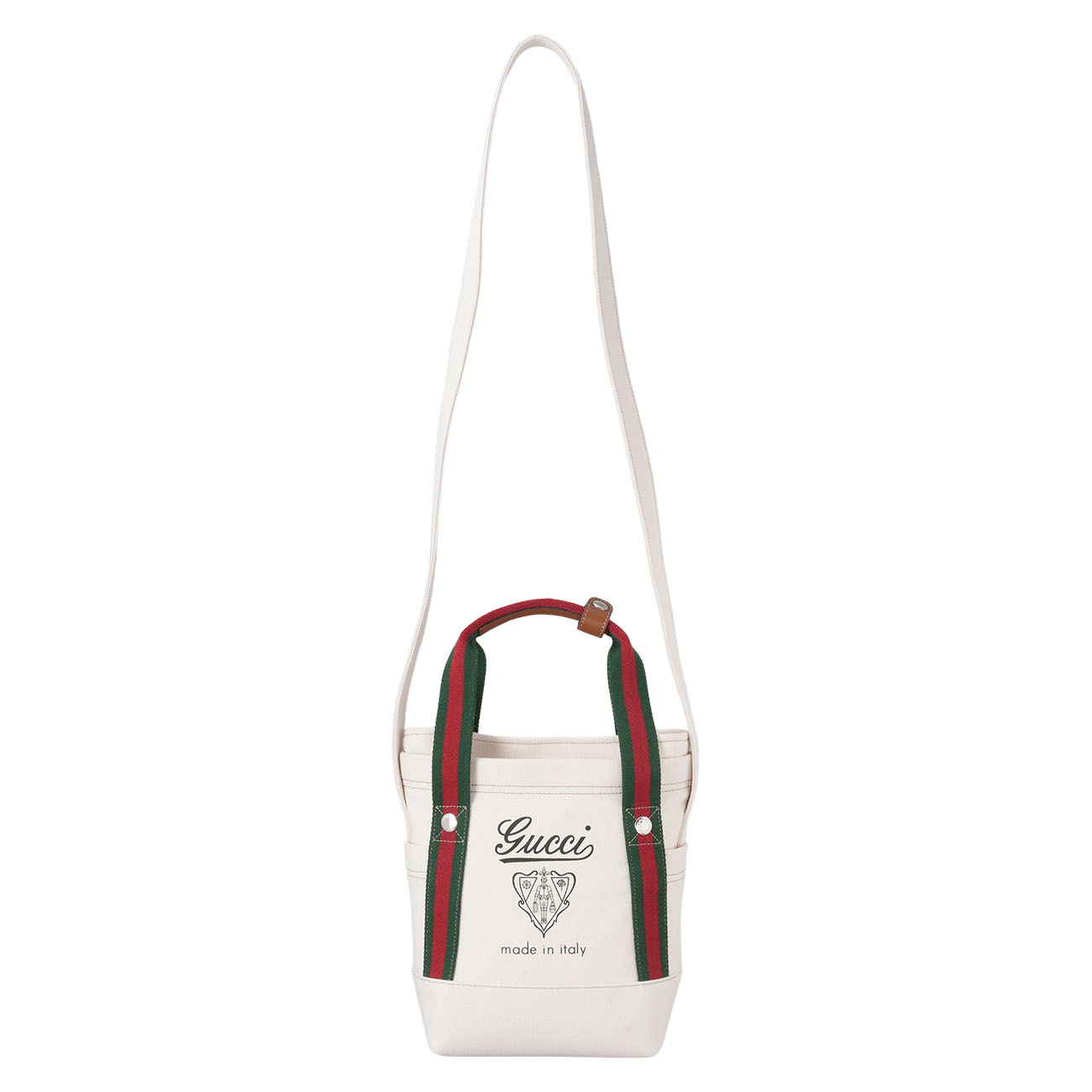 GUCCI(USED)구찌 820999 프린티드 캔버스 웹 백 미디움