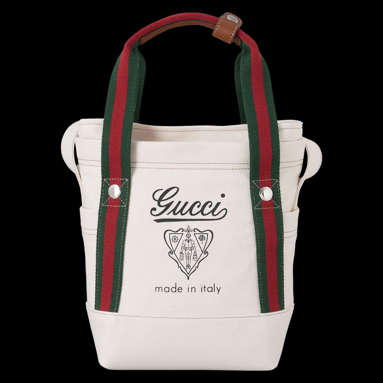 GUCCI(USED)구찌 820999 프린티드 캔버스 웹 백 미디움