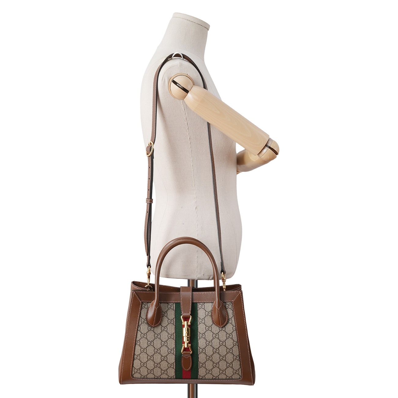 GUCCI(USED)구찌 649016 재키 1961 미디엄 토트백