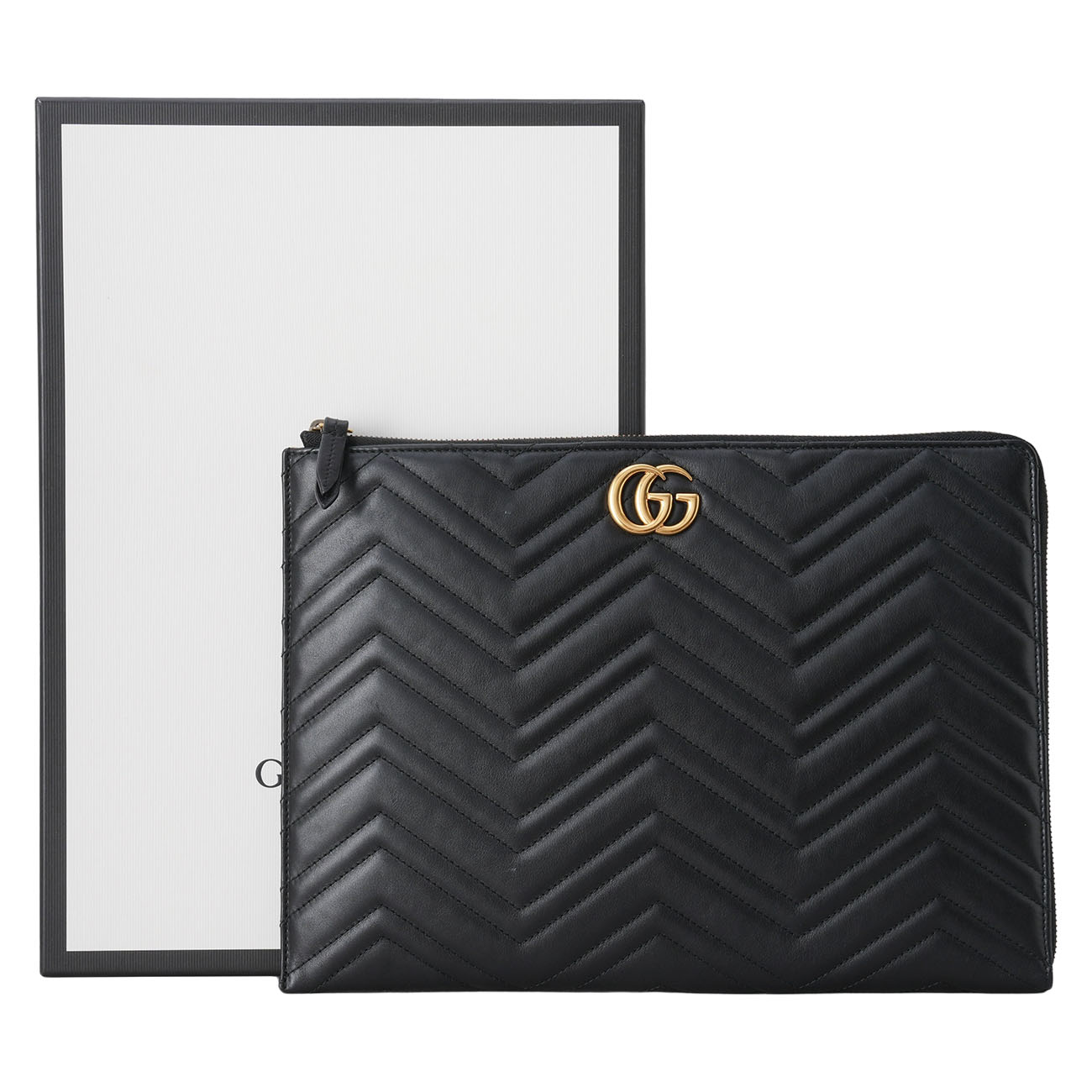 GUCCI(USED)구찌 474811 GG마몽 마틀라세 클러치