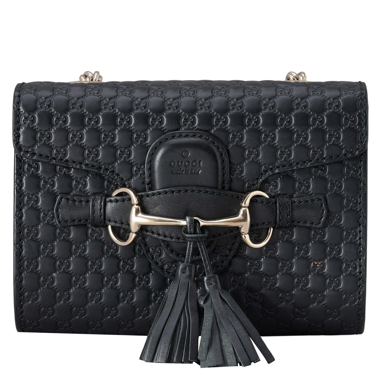 GUCCI(USED)구찌 449636 마이크로 시마 에밀리 체인 크로스백