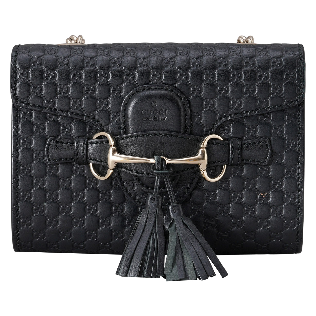 GUCCI(USED)구찌 449636 마이크로 시마 에밀리 체인 크로스백