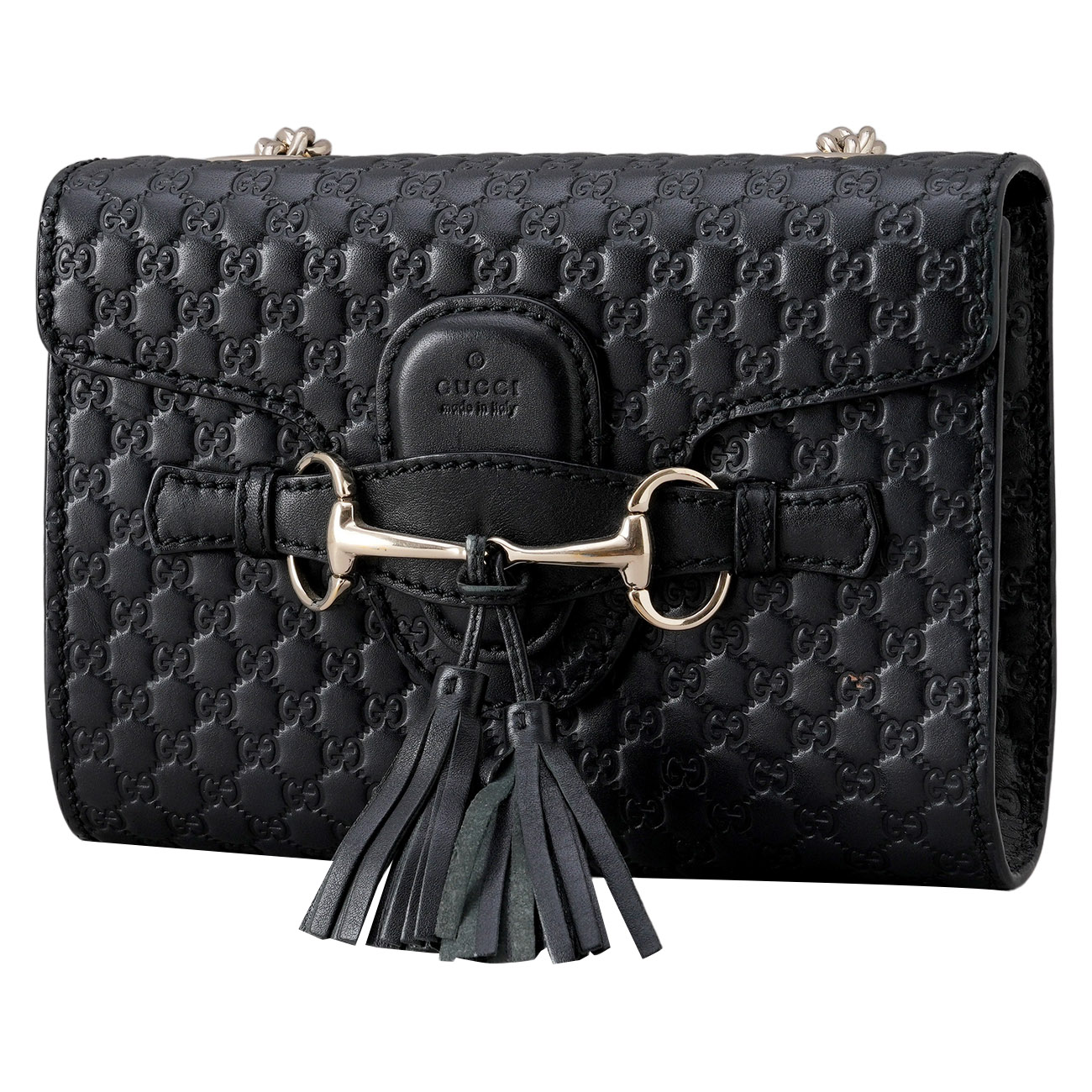 GUCCI(USED)구찌 449636 마이크로 시마 에밀리 체인 크로스백