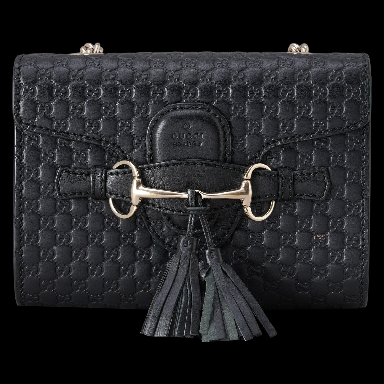 GUCCI(USED)구찌 449636 마이크로 시마 에밀리 체인 크로스백