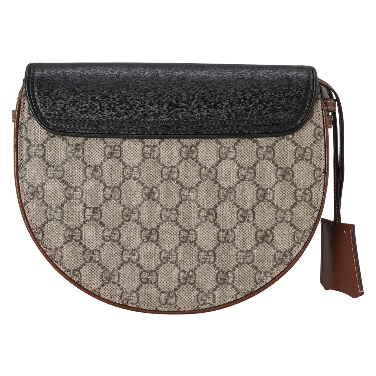 GUCCI(USED)구찌 644524 GG수프림 패드릭 하프문 숄더백