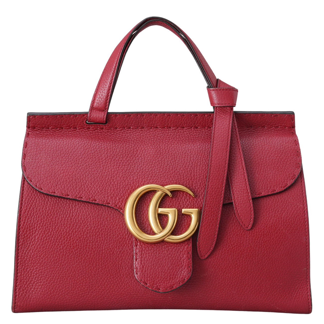 GUCCI(USED)구찌 421890 GG마몽 탑핸들 숄더백