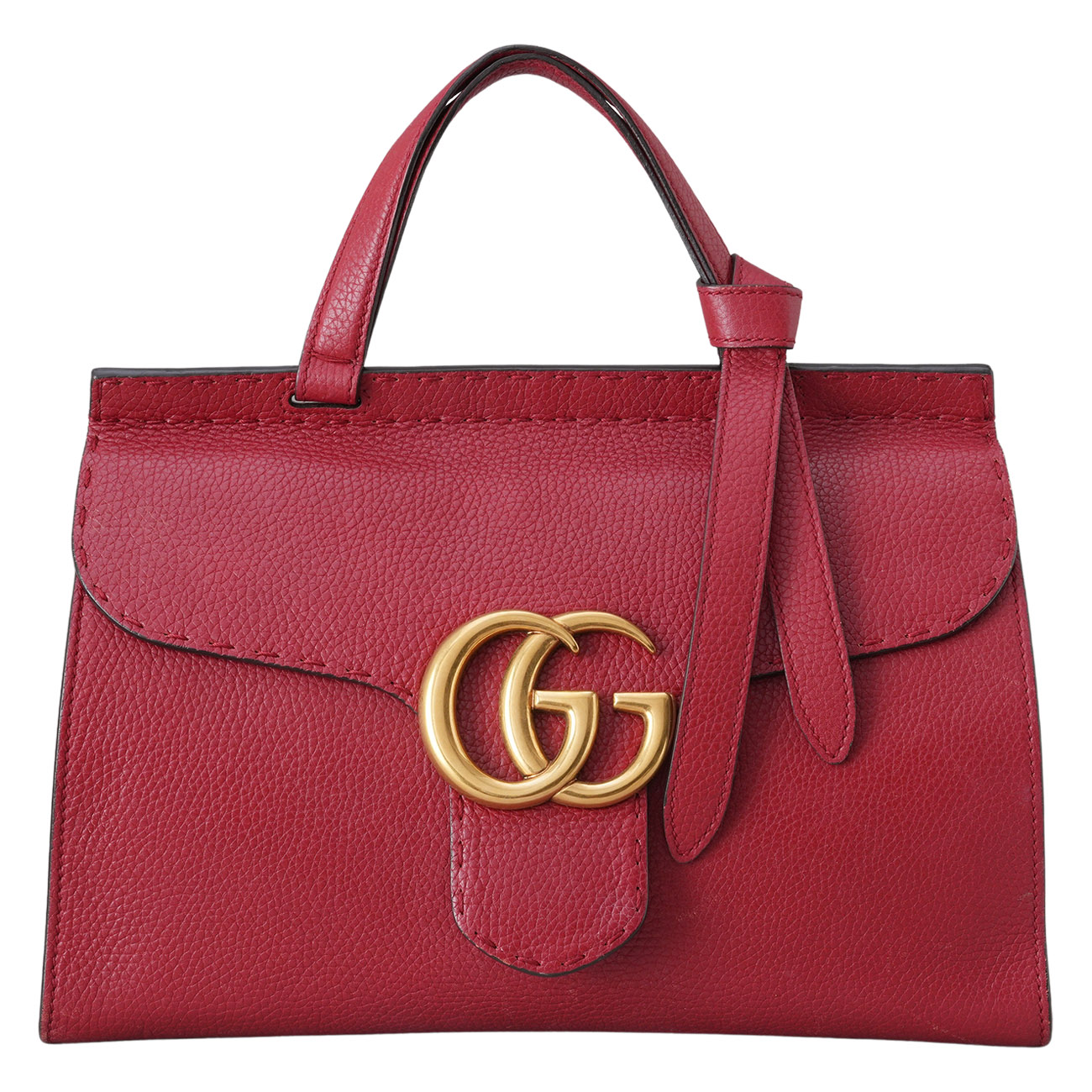 GUCCI(USED)구찌 421890 GG마몽 탑핸들 숄더백