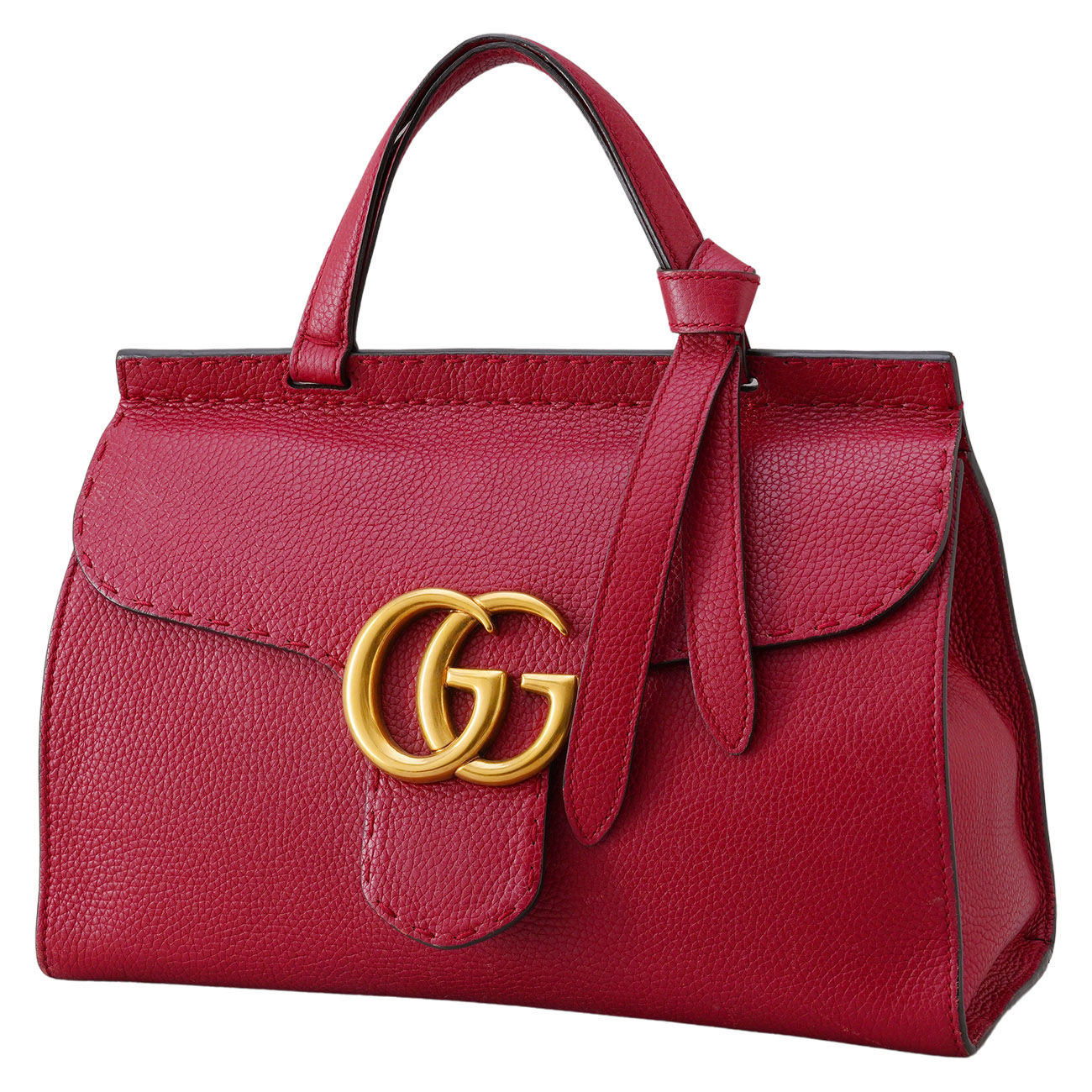 GUCCI(USED)구찌 421890 GG마몽 탑핸들 숄더백