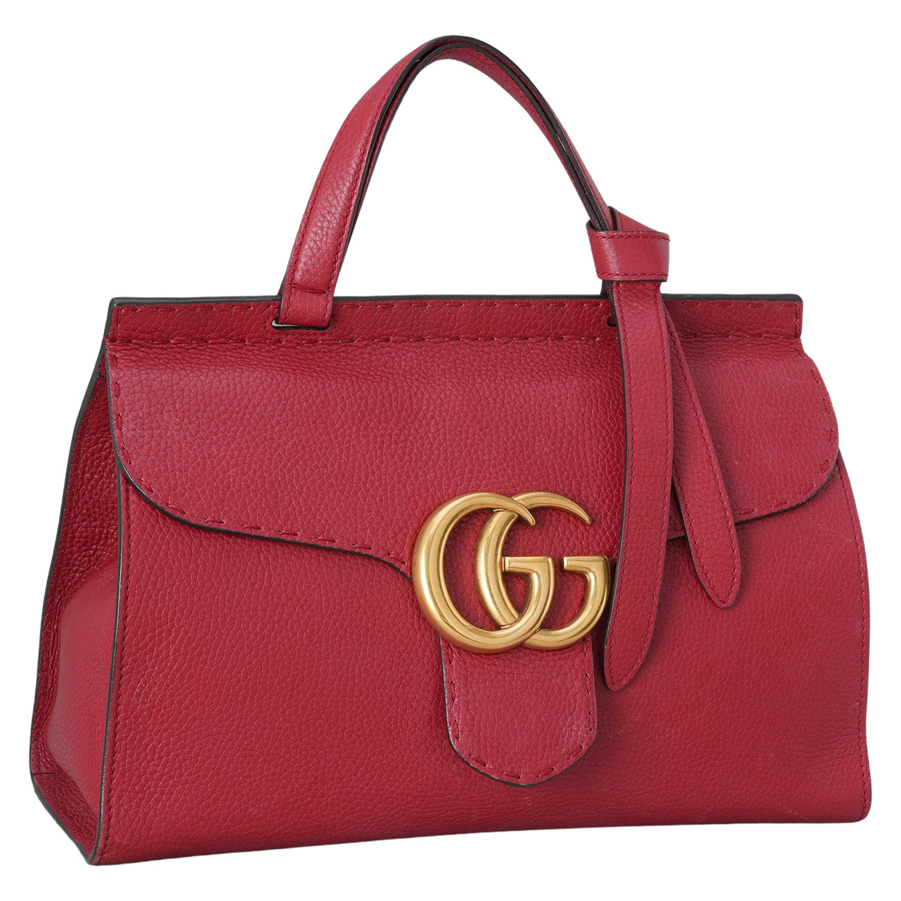 GUCCI(USED)구찌 421890 GG마몽 탑핸들 숄더백