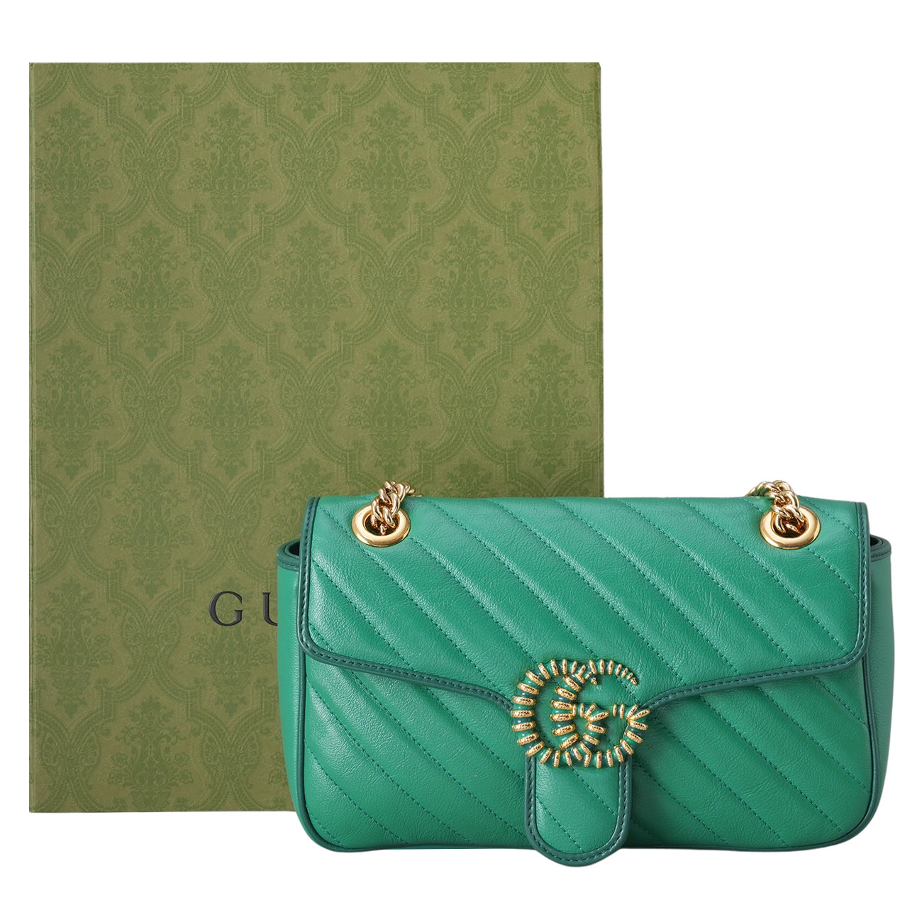 GUCCI(USED)구찌 443497 GG마몽 마트라세 숄더백